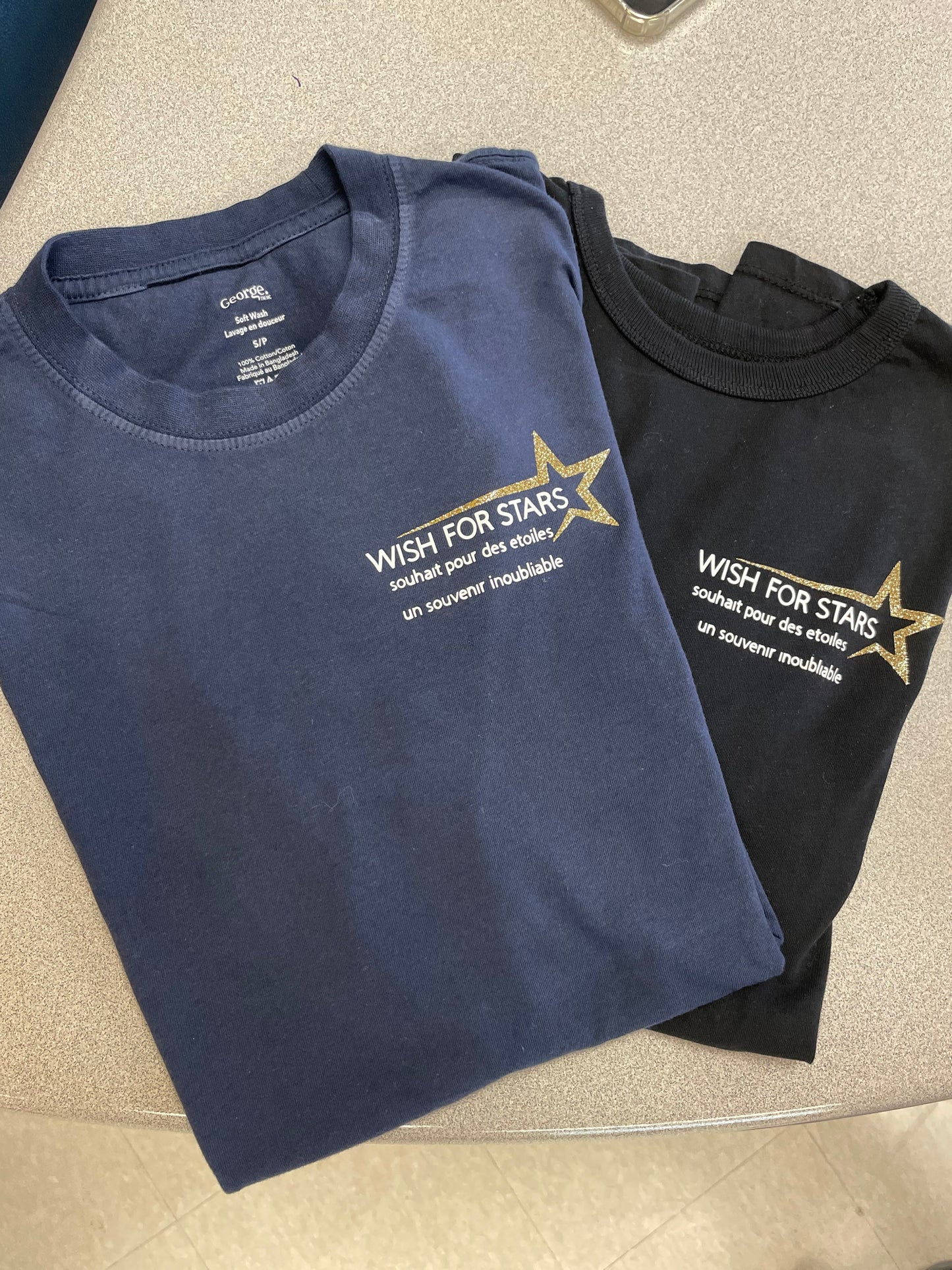 T-shirt de Souhait pour des étoiles